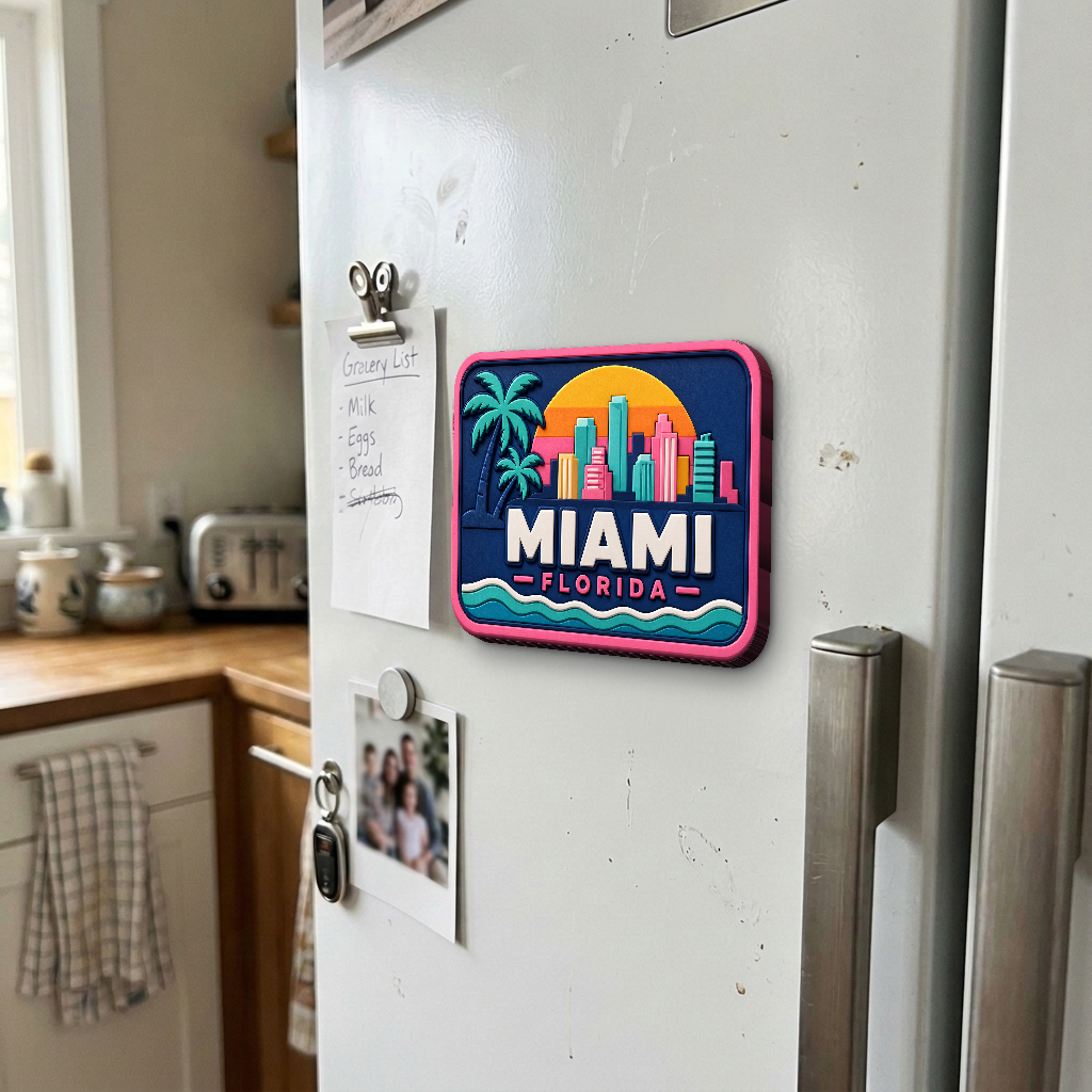 Miami 3D Fridge Magnet Review