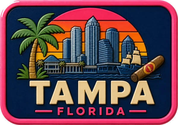 Florida — Vibrant Layers 3D Magnet
