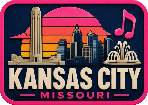Kansas City - Missouri — Vibrant Layers 3D Magnet
