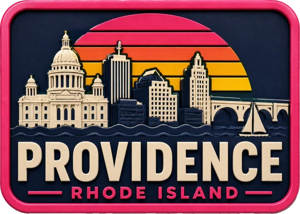 Providence - Rhode Island — Vibrant Layers 3D Magnet
